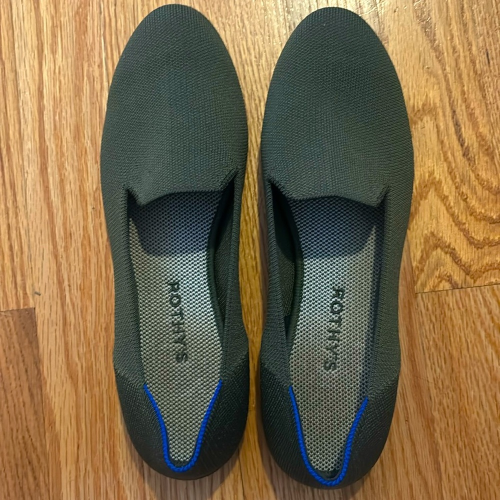Rothy’s Cypress Green Loafer 9.5